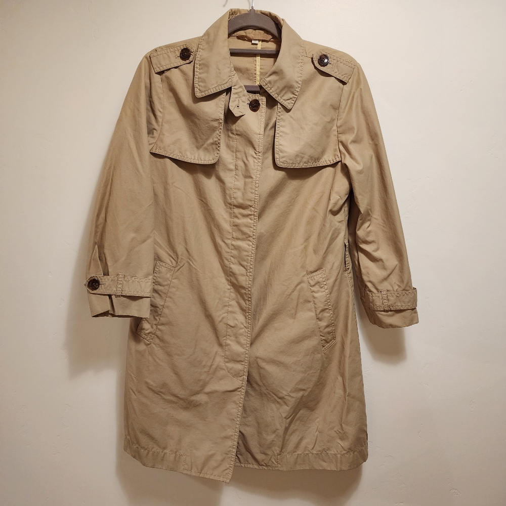 GAP Women's Tan Trench Coat Medium